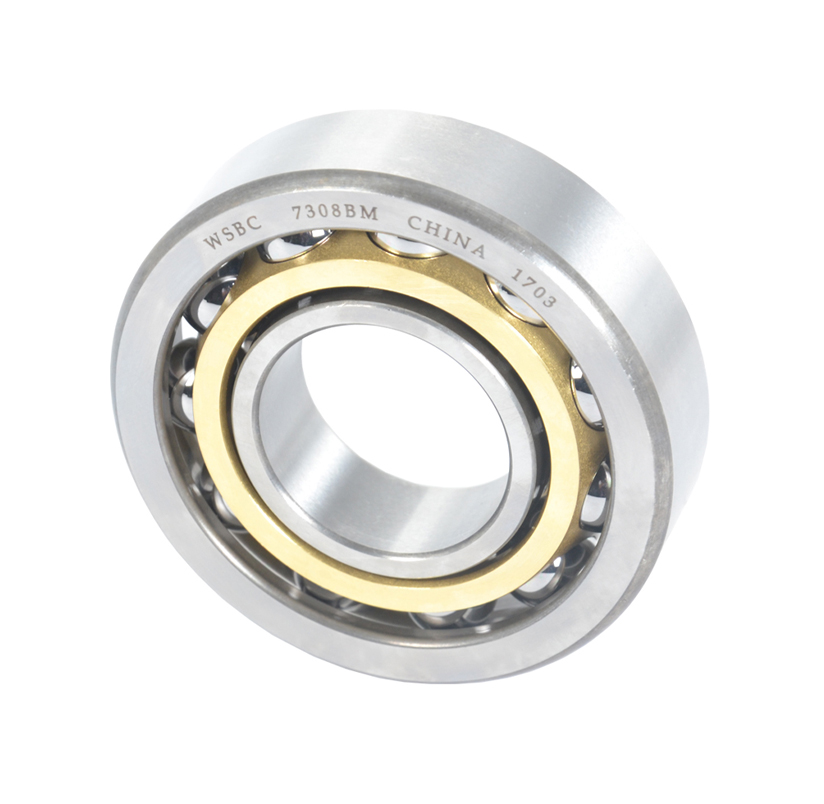 Single row angular contact ball bearings